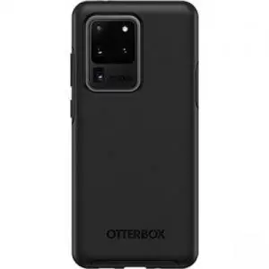 Image of Otterbox Symmetry Series Black Phone Case for Samsung Galaxy S20 Ultra
