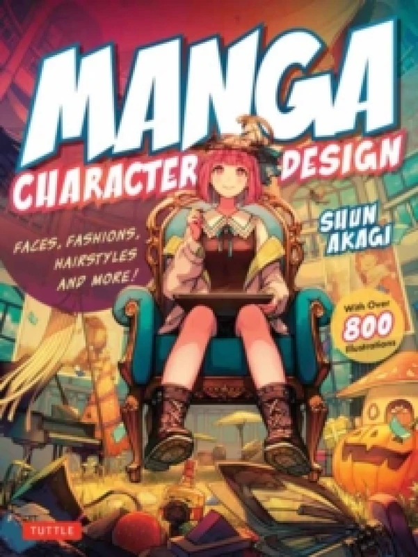 Image of Manga Character Design : Faces, Fashions, Hairstyles and More! (With Over 800 Illustrations) Paperback / softback