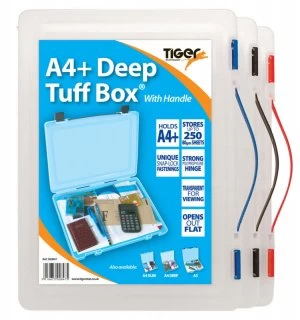 Image of Tiger A4 Plus Deep Tuff Box