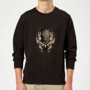 Image of Black Panther Gold Erik Sweatshirt - Black