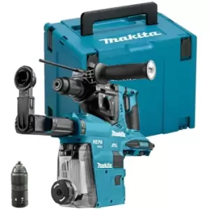 Image of Makita DHR281ZWJ 36v / 18v LXT Twin SDS Brushless Hammer Drill + Dust Extractor