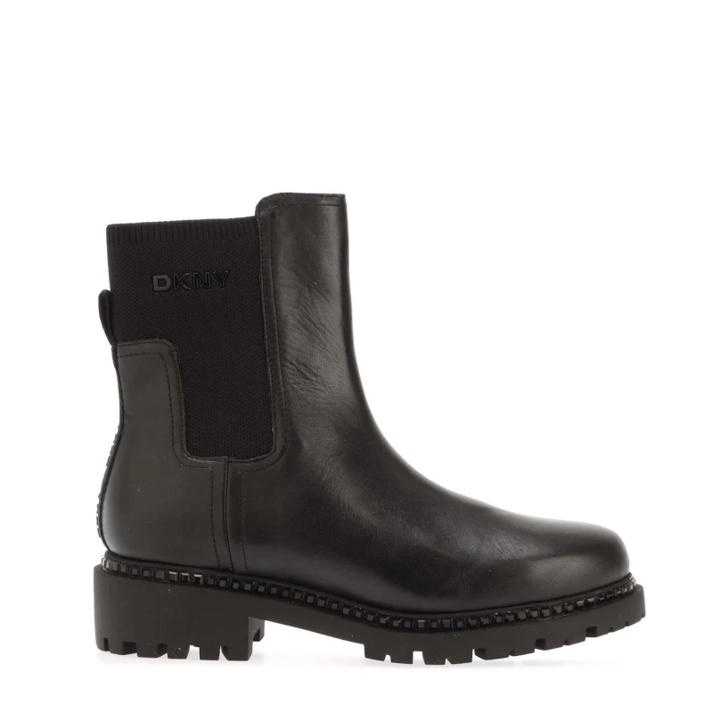 Image of DKNY Roxanne Chelsea Boots Black female UK 4