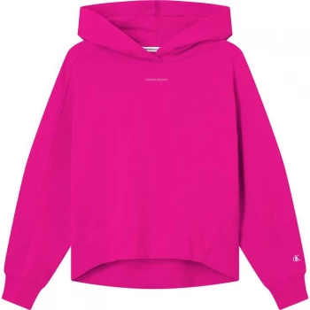 Image of Calvin Klein Jeans Calvin Klein Jeans Micro Brand Hoodie - TPZ PARTY Pink