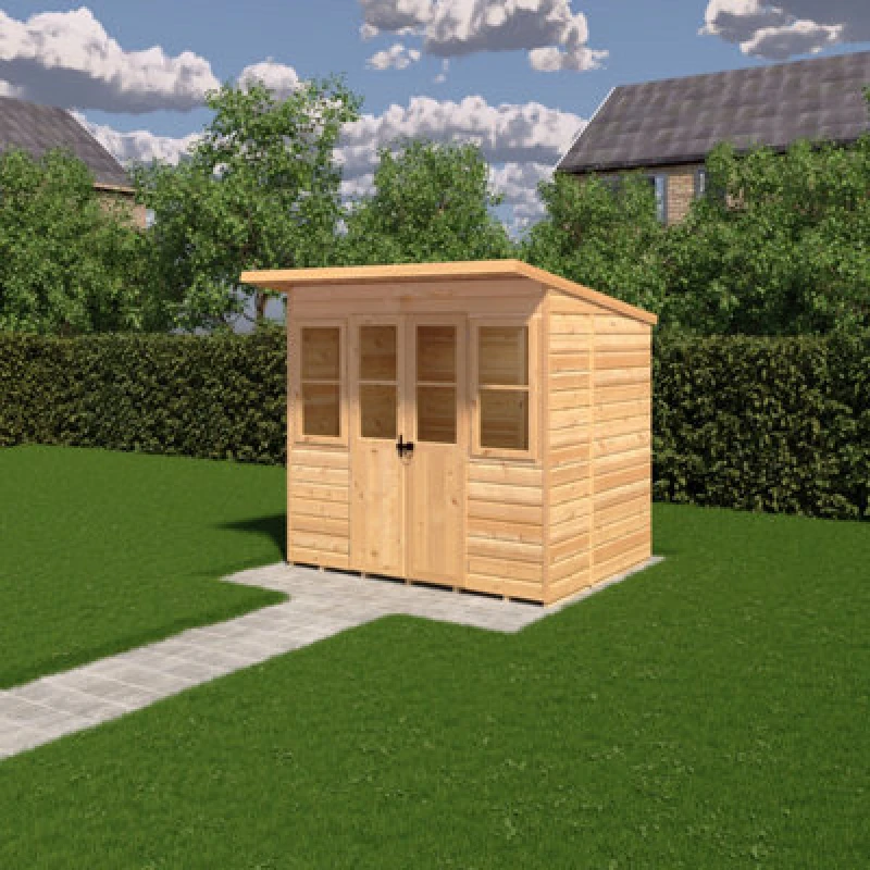 Image of Shire Haddon Summerhouse With Double Doors 7X5ft