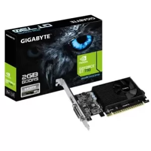 Image of Gigabyte GV-N730D5-2GL graphics card NVIDIA GeForce GT 730 2 GB GDDR5