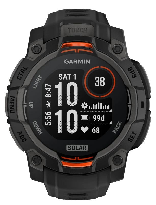 Image of Garmin Instinct 3 Solar 2.29cm (0.9") MIP 45mm Digital 176 x 17