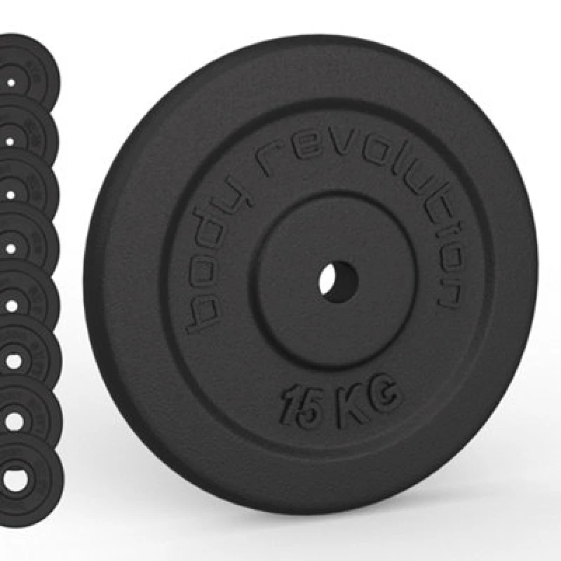 Image of Body Revolution Cast Iron Weight Plates 2 X 1.25Kg