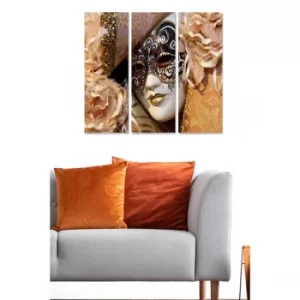 Image of MDF5138030 Multicolor Decorative MDF Painting (3 Pieces)