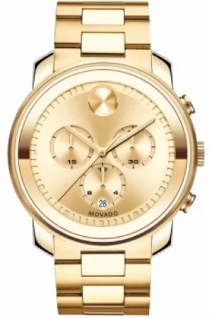 Image of Mens Movado Bold Metals Chronograph Watch 3600278