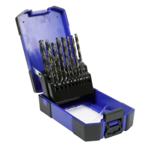 Image of Drill Bit Set 19pc HSS Tri-Point