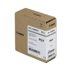 Image of Canon PFI1100PGY Photo Grey Ink Cartridge