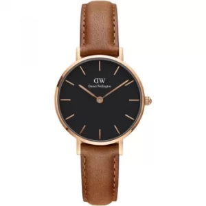Image of Ladies Daniel Wellington Classic Petite 28 Durham Black Watch