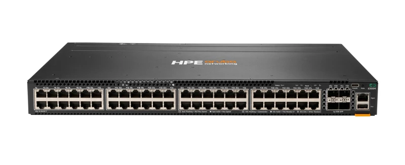 Image of HPE Aruba Networking CX 6300M 48-port 1GbE and 4-port SFP56 Switch