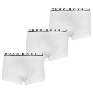 Image of Hugo Boss 3 Pack Logo Boxer Trunks Black/Strip/Pink Size L Men