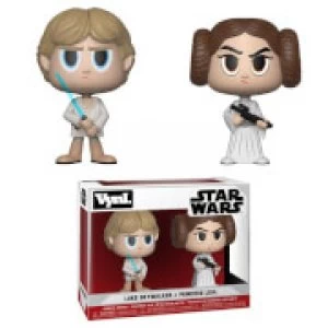 Image of Star Wars Princess Leia & Luke Skywalker Vynl.
