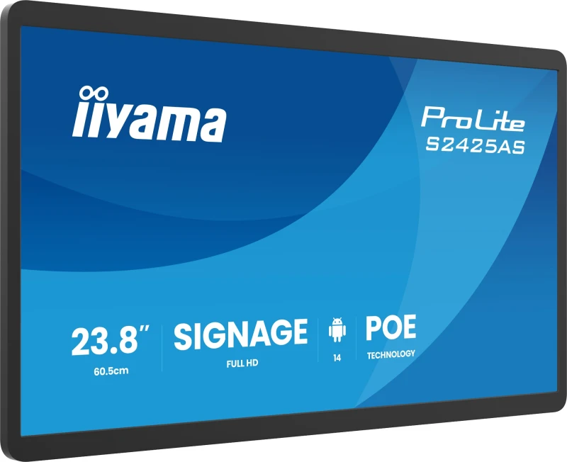 Image of iiyama ProLite S2425AS-B1P Digital signage flat panel 60.5cm (23.8&qu