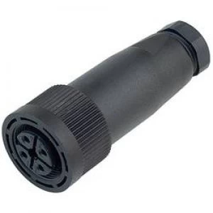 Image of Binder 09 0440 10 04 M18 Sensor Actuator Connector Screw Cap Straight