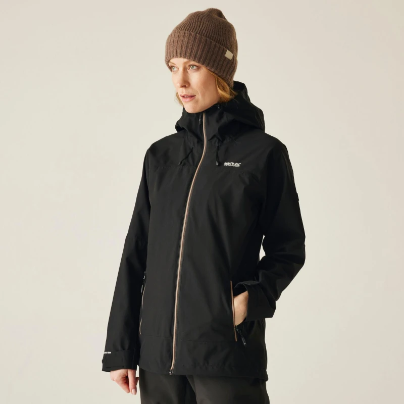 Image of Womens 3-in-1 hiking jacket Regatta Wentwood Noir Female 40