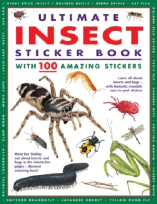 Image of Ultimate Insect Sticker Book Paperback / softback