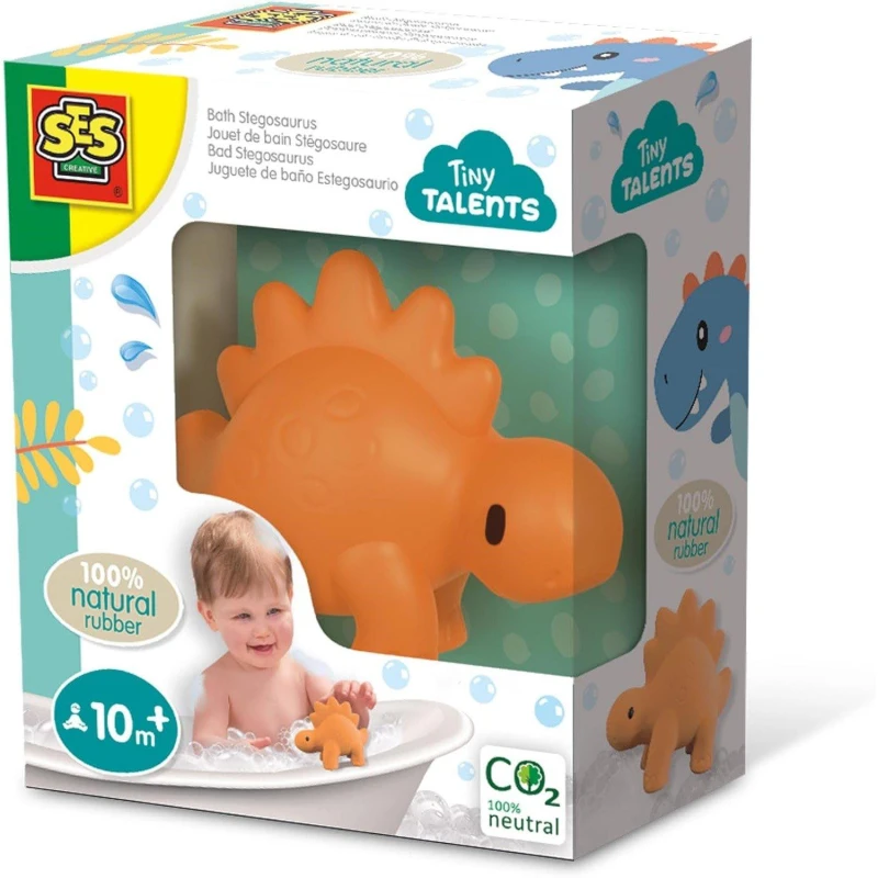 Image of SES Creative Bath Stegosaurus - 100% natural rubber Multi unisex One Size