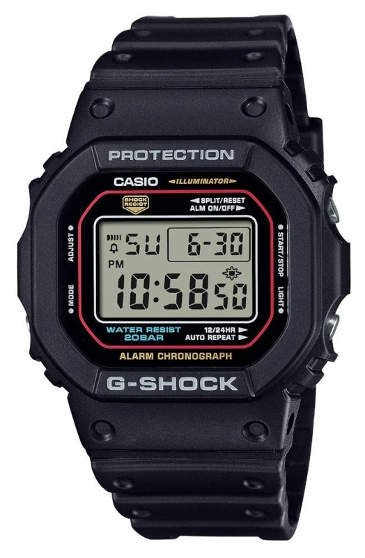 Image of Casio DW-5600RL-1ER G-Shock Iconic Alarm Chrono Illuminator Watch