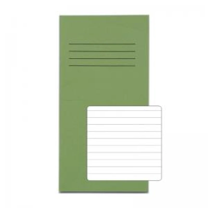 Image of RHINO 8 x 4 Vocabulary Notebook 32 Page, Light Green, F8 (Pack of 10)