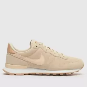 Image of Nike Beige Internationalist Trainers