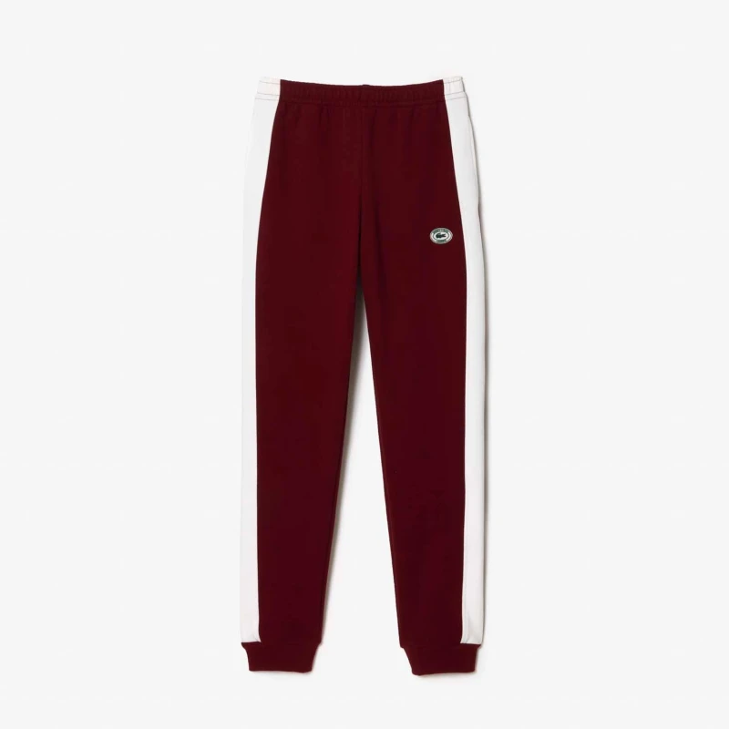 Image of Lacoste Sporty & Rich Stretch Track Pants - Red Red 8