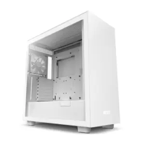 Image of NZXT H7 White Mid Tower Windowed PC Gaming Case - CM-H71BW-01