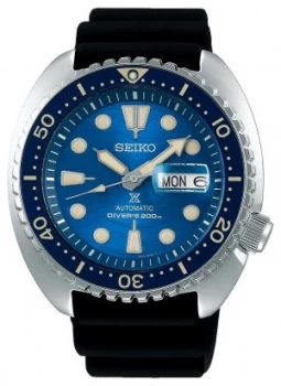 Image of Seiko Prospex Gents Mechanical Save The Ocean Black Watch