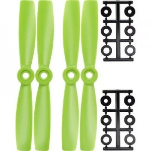 Image of HQ Prop 2-blade Race copter propeller set Bullnose 5 x 4.5 (12.7 x 11.4 cm) BN5X4.5G&BN5X4.5RG