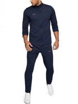 Image of Urban Armor Gear Challenger Il Knit Warm Up Tracksuit - Navy, Size S, Men