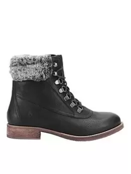 Image of Hush Puppies Hush Puppies Effie Boot, Black, Size 9, Women