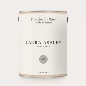 Image of Laura Ashley Matt Emulsion Paint Pale Steel 5L