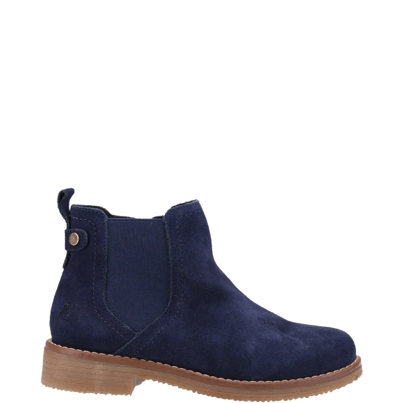 Image of Hush Puppies Maddy Wide Boot - Blue Blue 7