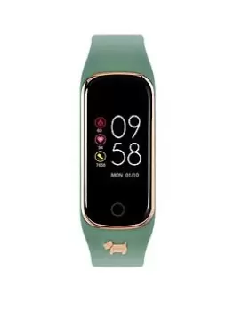 Image of Radley Ladies Series 8 Palm Leaf Green Silicone Strap Watch