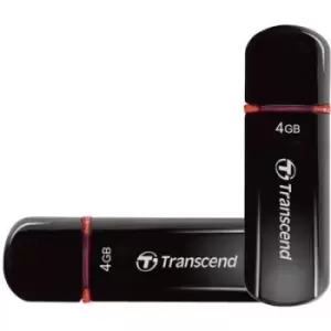 Image of Transcend JetFlash 600 USB stick 4GB Blue TS4GJF600 USB 2.0