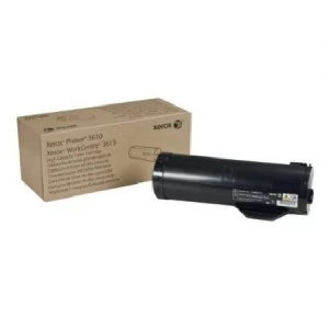 Image of Xerox 106R02722 Black Laser Toner Ink Cartridge