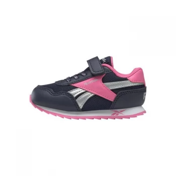 Image of Reebok Royal Classic Jogger 3 Shoes - Vector Navy / True Pink / Clou