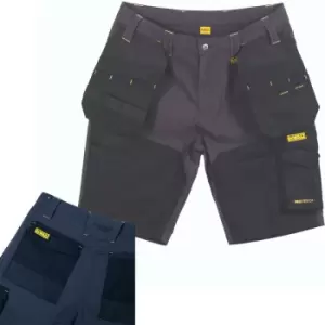 Image of Hamden Work Shorts Stretch Comfort Fit Cargo Short x2 Holster Pockets W38 - Dewalt