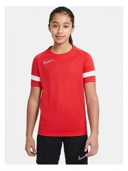 Image of Boys, Nike Junior Academy 21 Dry T-Shirt - Red, Size S