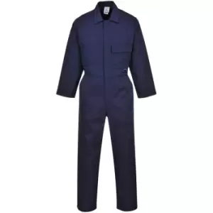 Image of Portwest 2802 - Navy Standard Coverall boiler suit sz XSmall Regular