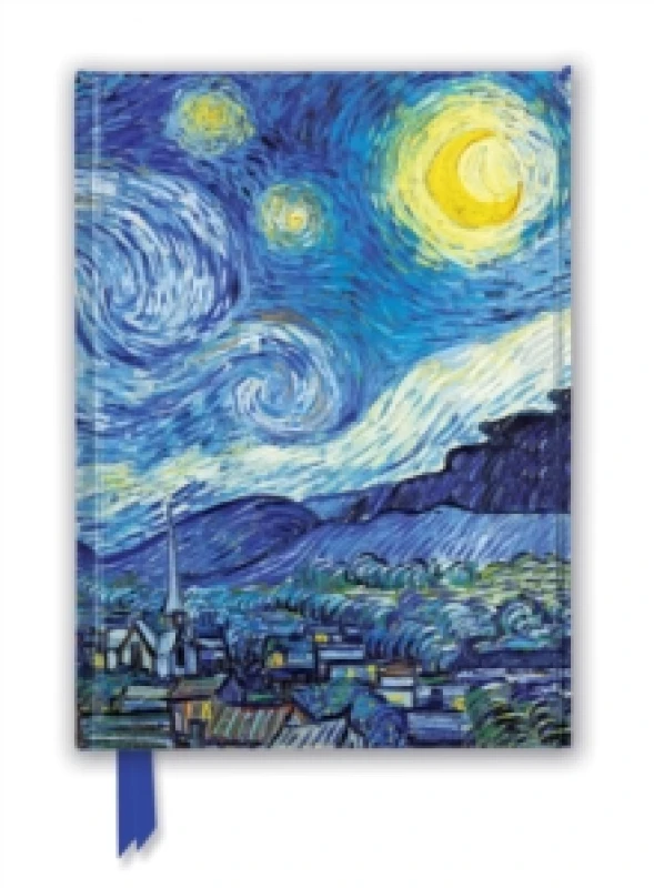 Image of Vincent van Gogh: The Starry Night (Foiled Journal) Notebook / blank book