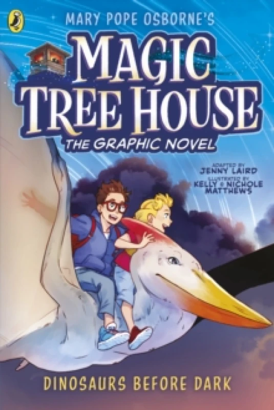 Image of Magic Tree House: Dinosaurs Before Dark : The Graphic Novel Paperback / softback