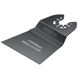 Image of Faithfull Multi-Functional Tool Flush Wood Blade Side Set 68mm Pack of 5