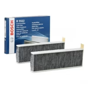 Image of Bosch Pollen Filter PEUGEOT,CITROEN,TOYOTA 1 987 435 522 6447XG,9801448180,3638979 Cabin Filter,Cabin Air Filter,Filter, interior air 6447XG,95525903