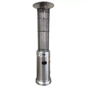 Image of Lifestyle Appliances Emporio 15kw Gas Patio Heater - Stainless Steel