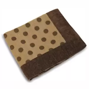 Image of Riva Home Luna Throw (145x180cm) (Mocha)