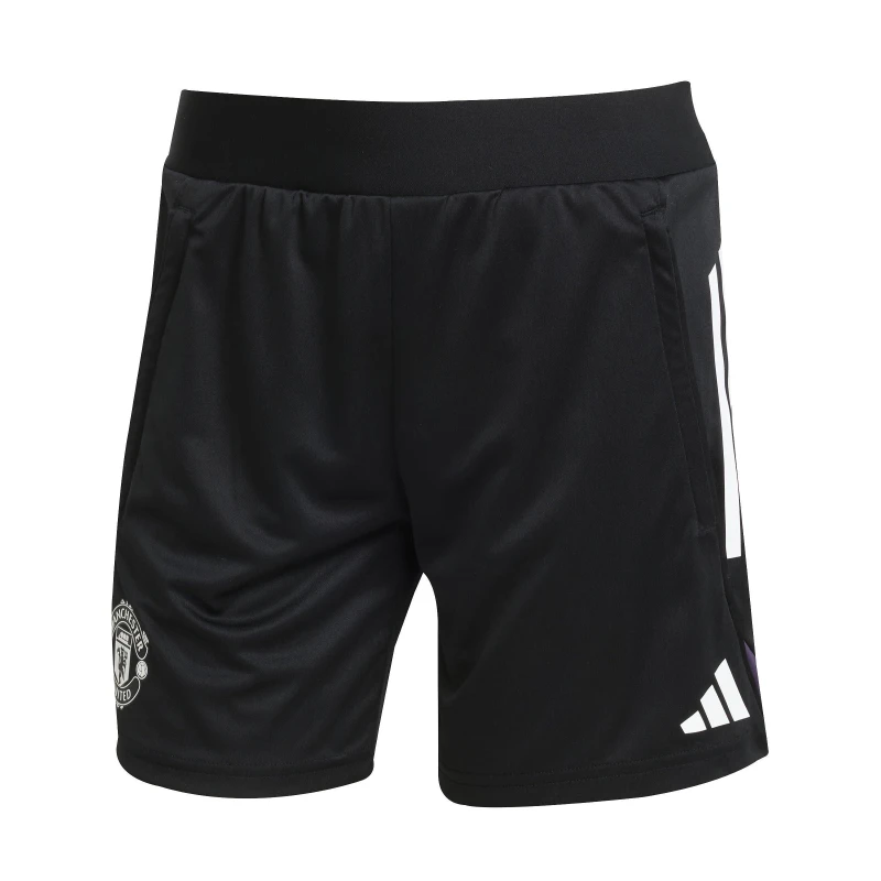 Image of adidas Manchester United Shorts 2025 2026 Womens Black female 8 (XS)