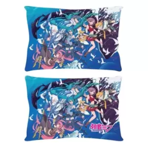 Image of Hatsune Miku Pillow Miku & Friends (Ocean) 50 x 35 cm
